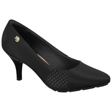 Imagem de Scarpin Feminino Sapato Salto Baixo Joanete Ultraconforto