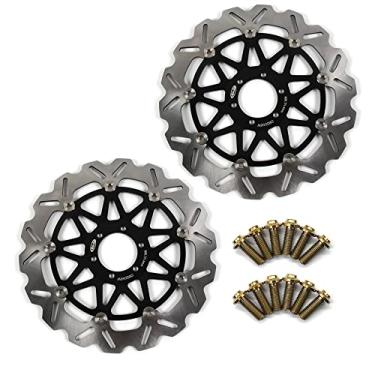 Imagem de Discos de freio dianteiros Arashi Rotores com parafusos de montagem para Yamaha TZR250 89-92, YZF750R 93-97, YZF750SP 93-97, FZR750R 89-92, FZR1000 EXUP 90-95, FZR1000 GENESIS 89-92, FZR1000 EXUP 90