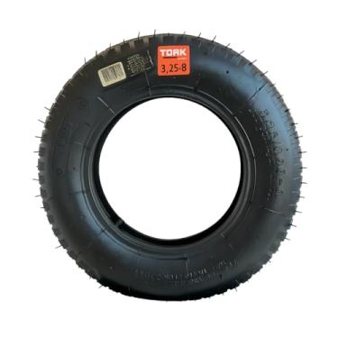 Imagem de Pneu 3.25/8 de 2 lonas da TOAK, Carrinho de mão, Carriola, Carrinho de carga de Plataformas Industrial