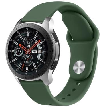 Imagem de Pulseira de relógio de 22 mm para Samsung Galaxy Watch 3 de 45 mm/Galaxy Watch de 46 mm/Gear S3 Frontier/Classic, pulseira de silicone esportiva de liberação rápida para Garmin Venu 3/2/vivoactive 4