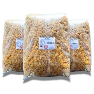 Imagem de Flocos de Milho Natural - Pcte 4 Kg - Sao Braz
