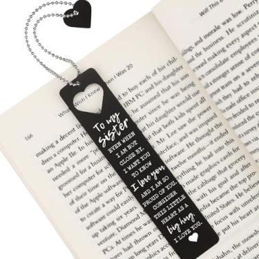 Imagem de Amizade Journey Bookmark Friends Help Us Enjoy The Journey Quote, Black Metal Gift for Friend Coworker, Graduação Adeus Longa Distância Agradecimento LCS-BM-P34