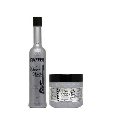 Imagem de Coiffer Kit Silver Black 2 Unidades  Tratamento Matizador Completo par
