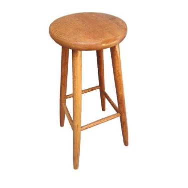 Imagem de Banco ALTO DE MADEIRA - Ki-Barato