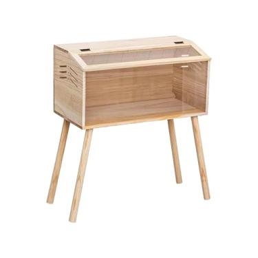 Imagem de Dualoai Caixa chocadeira para pintinhos, galinheiro, caixa de criação de aves leve e, casa para pássaros, codornas, patos, acessórios para animais, 40 Cm X 30 Cm X 30