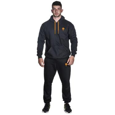 Imagem de Kit Conjunto De Moletom Calça E Blusa De Frio Neon Liso Ou Estampado -