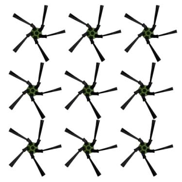 Imagem de Pacote com 9 pincéis de substituição para iRobot Roomba S9 (9150) S9+ S9 Plus (9550), peças de escova lateral para aspirador de pó
