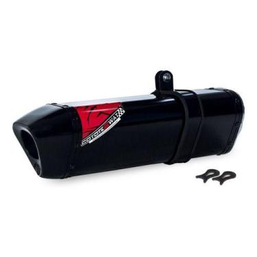 Imagem de Escape / Ponteira Coyote TRS 2 Way Alumínio - Bros NX-R 125 / 150 ano 