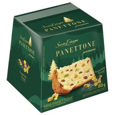 Imagem de Mini Panettone Tradicional Frutas 80g - Santa Edwiges
