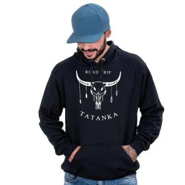 Imagem de Blusa Moletom Masculina Country Bolso Canguru Capuz Conforto - Campero