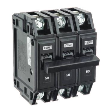 Imagem de Disjuntor NEMA Tripolar FN 3P de 50 Ampères - 5189 - FAME