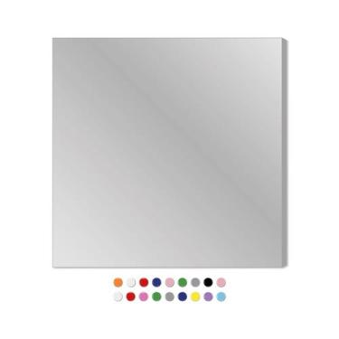 Imagem de Painel de Metal 50x50cm p/ Fotos, Recados, Notas + 12 Imãs - M-Planner