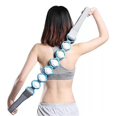 Imagem de Massageador Corporal 6 Cilindros Roller Rope Massage -beleza