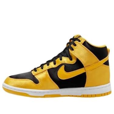 Imagem de Nike Tênis feminino Dunk High, Preto Varsity Milho Branco, 34