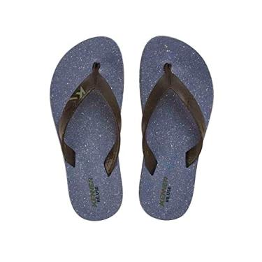 Imagem de Sandália Chinelo Kenner Summer Re.use Unissex Casual - Preto/Azul - 37