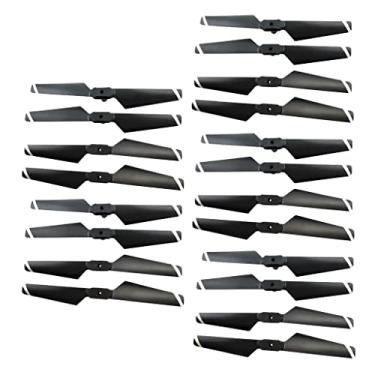 Imagem de 20 hélices dobráveis para drone X5C X5SC X5SW X5HC X5HW X5UC X5UW, preto