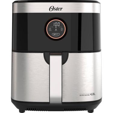 Imagem de Fritadeira Oster Sem óleo 2 Em 1 Black Inox 4,8L 110V