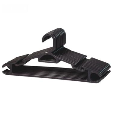 Imagem de Cabide Adulto Preto Reforçado 38cm Suporta até 3kg(300)