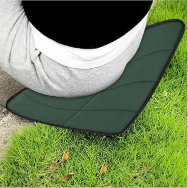 Imagem de KoovDem Mini tapete dobrável portátil leve à prova d'água, almofada de assento para atividades ao ar livre, adequado para estádios, acampamento, almofada de conforto de campo, verde exército
