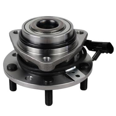 Imagem de Conjunto de cubo e rolamento de roda dianteira de outono 513124 para Chevy Blazer/S10, GMC Jimmy/Sonoma, Oldsmobile Bravada, Isuzu Hombre 5 Lug com ABS