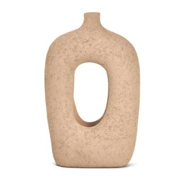 Imagem de Vaso Decorativo em Poliresina Bege 34cm 17464 Mart