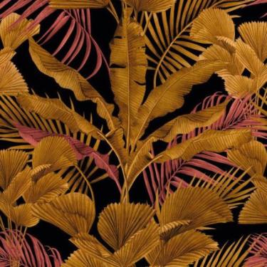 Imagem de Painel de Parede The Wall 2 Folhagem Dourado 391853