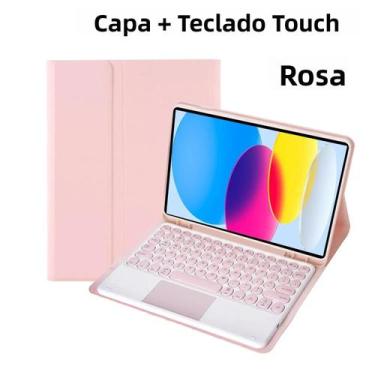 Imagem de Capa Para iPad De 11 Polegadas 11ª Geração Com Teclado Bluetooth Para 