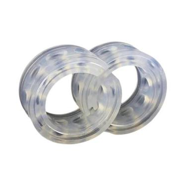 Imagem de Amortecedor Universal Para Carro, Molas De Borracha, 2 Peças, Suspensã