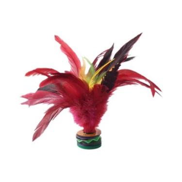 Imagem de Penas Coloridas Portáteis Peteca, Pé, Chute, Volante, Pena, Fitness, E