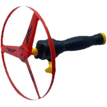 Imagem de Giroscóptero Brinquedo Flutuante UFO Disco Voador com Lançador para Crianças