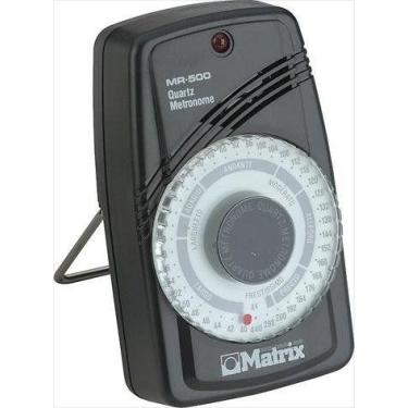 Imagem de Metronome Matrix Quartz Deluxe MR-500 com campo de referência A440