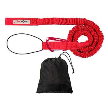 Imagem de TowWhee - A corda de reboque elástica para bicicleta original | Alça elástica para BTT e ciclismo para andar mais longe com seu amigo, filho, crianças | Compatível com qualquer bicicleta (kit de