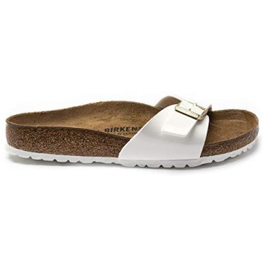 Imagem de BIRKENSTOCK Aberto para mulheres, Lacado branco, 36