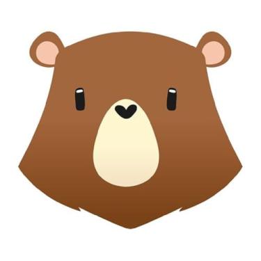 Imagem de Placa de Parede Decorativa em MDF – Urso