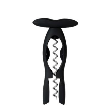 Imagem de Rabbit Saca-rolhas autopuxável (veludo preto) -