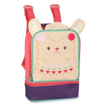 Imagem de Lancheira Infantil Térmica Zoo, com Alça de Costas e Mão, 23x18x10 cm