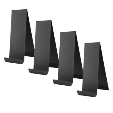 Imagem de Mingzhe Suporte de Folheto de Metal Vertical Expositor 4pcs Suporte de Folheto de Aço Carbono para Lojas, Feiras Comerciais