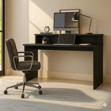 Imagem de Mesa Escrivaninha Desing Moderno Escobar 135 - Yescasa