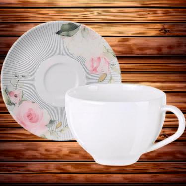 Imagem de Kit Jogo Café Lanche 12pçs 6 Pessoas Chá Ornatta Tramontina