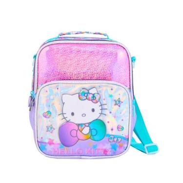 Imagem de Lancheira Escolar Térmica Infantil Hello Kitty Original - Xeryus