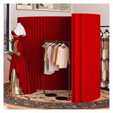 Imagem de Room divider Divisores de sala de papel multifuncionais, tela de partição de privacidade independente escalável de 9,8-16,4 pés, podem ser estilizados livremente(5X1.8M/16.4X5.9FT)