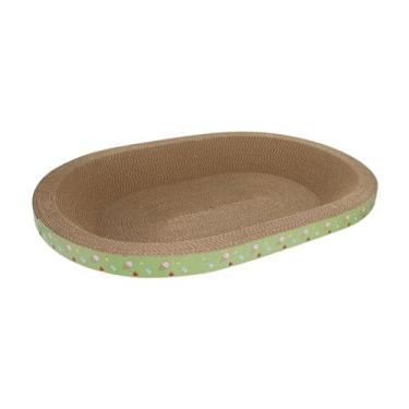 Imagem de FashionCha Arranhador para Gatos, Cama Arranhadora para Gatos, Multifuncional para Exercícios, Almofada Arranhadora, Sofá para Gatinhos, Gatos de Pequeno, 58cmx40cmx8,5cm