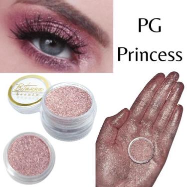 Imagem de Sombra asa de borboleta Pigmento e Glitter Cor Princess - Bitarra Beau