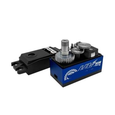 Imagem de Servo de motor à prova d'água digital caixa de metal engrenagem servo corpo curto adequado para 1/10 1/8 (H015A-300)