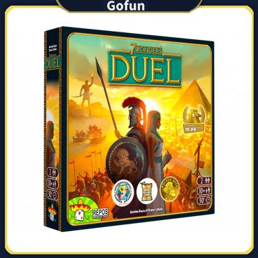 Imagem de Jogo de tabuleiro 7 Wonders Duel BASE GAME - Intensas batalhas para 2 jogadores