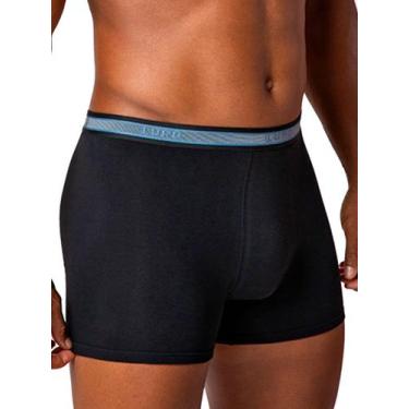 Imagem de Cueca Boxer Lupo 523-003, Preto, P