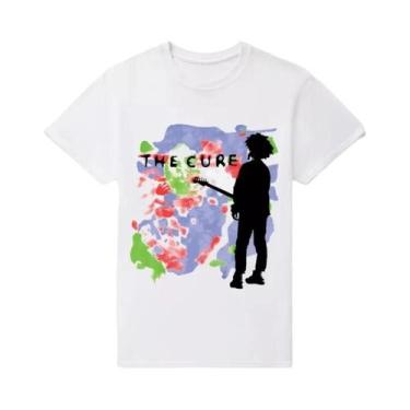 Imagem de Camiseta Vintage Oversized De Rock Hip Hop Com Estampa 'Meninos Não Ch