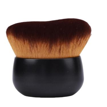 Imagem de Semme Pincel Autobronzeador, Aplicador de Bronzeamento Com Cabelo Macio e Cabeça de Pincel Em Formato de Onda para Cobertura Uniforme, Aplicação Perfeita No Rosto e Corpo (BLACK)