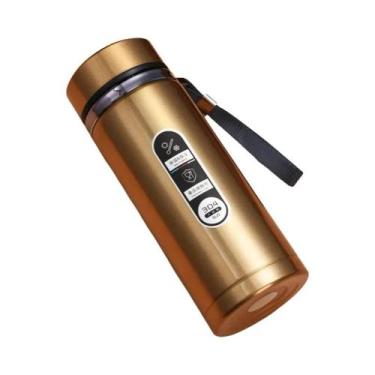 Imagem de Garrafa Térmica Grande De Aço Inoxidável 500ML-1L Com Display De Tempe