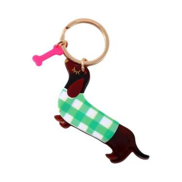 Imagem de 1 chaveiro de cachorro preto personalizado - NONE, F349 Fábrica 349